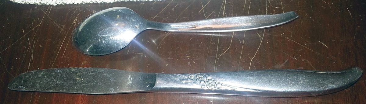 UNF2176 (Stainless) Modern Hollow Knife by Unknown Mfg Silver-1