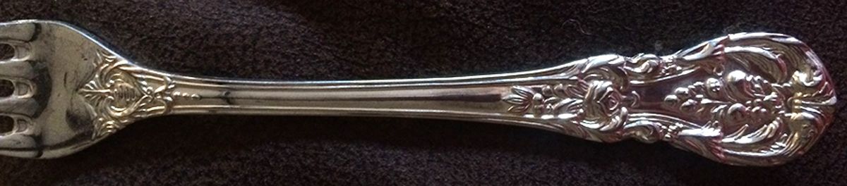 UNF2183 (Silverplate) Fork by Unknown Mfg Silver-1