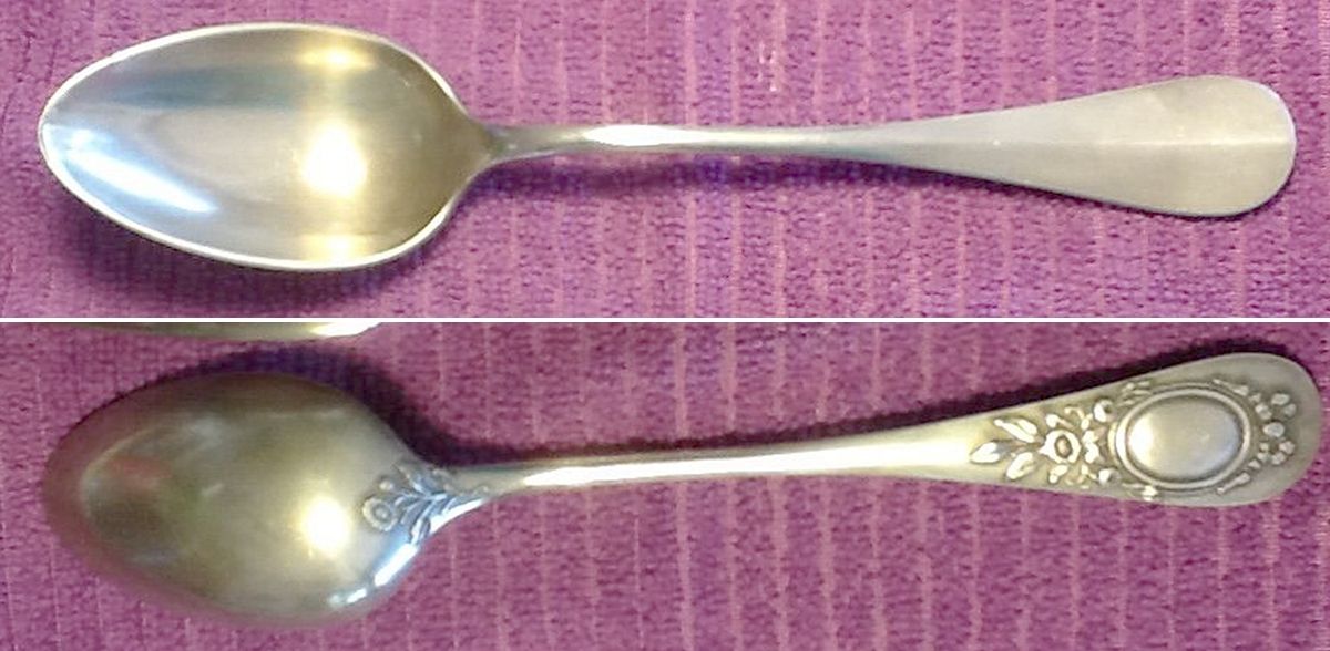 UNF2189 (Sterling) Place/Oval Soup Spoon by Unknown Mfg Silver-1