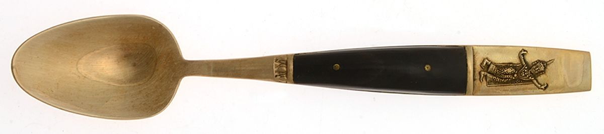 Siam (Brass) Teaspoon by Unknown Mfg Silver-1