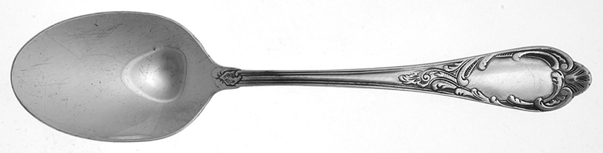 Princess (Stainless) Place/Oval Soup Spoon by Unknown Mfg Silver-1