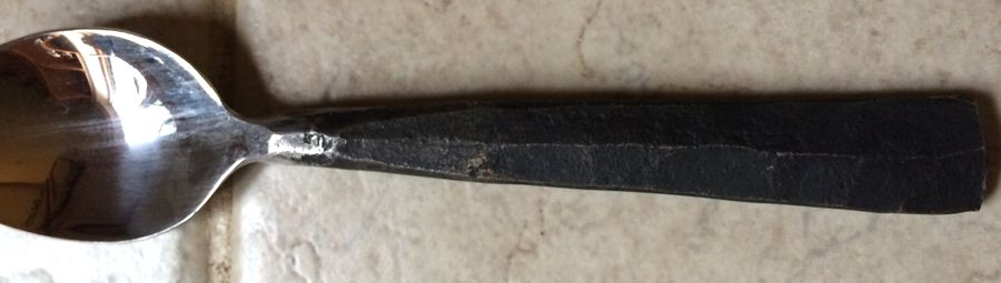 Village Forge (Stainless) Teaspoon by Unknown Mfg Silver-1