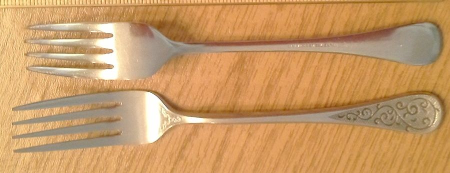 UNF2198 (Stainless) Individual Salad Fork by Unknown Mfg Silver-1