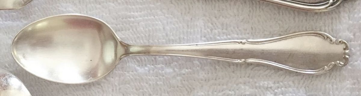 UNF1573 (Silverplate) Teaspoon by Unknown Mfg Silver-1
