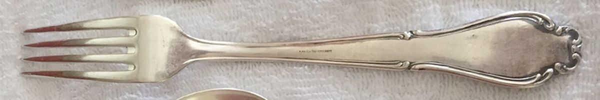 UNF1573 (Silverplate) Fork by Unknown Mfg Silver-1