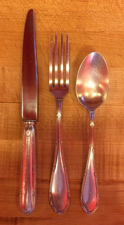 UNF2210 (Silverplate) Fork by Unknown Mfg Silver-1
