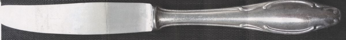 UNF1575 (Silverplate) New French Hollow Knife by Unknown Mfg Silver-1