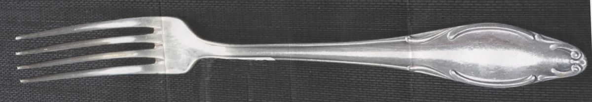 UNF1575 (Silverplate) Fork by Unknown Mfg Silver-1