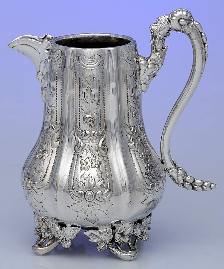 UNH22 (Silverplate, Hollowware) Creamer by Unknown Manufacturer-1