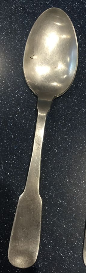 UNF2219 (Stainless) Place/Oval Soup Spoon by Unknown Mfg Silver-1
