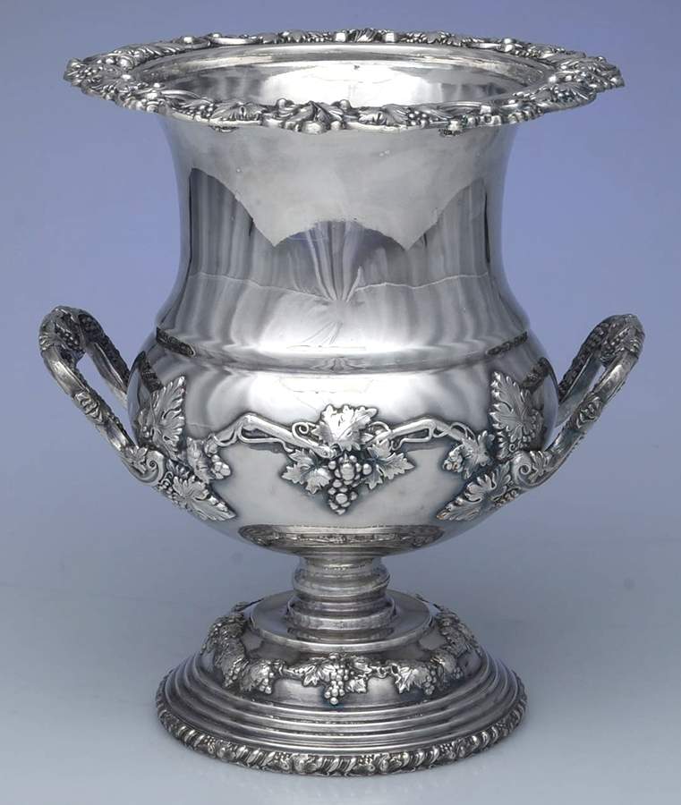 UNH24 (Silverplate, Hollowware) Champagne/Wine Cooler by Unknown Manufacturer-1