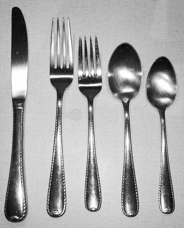 UNF2242 (Stainless) Fork by Unknown Mfg Silver-1