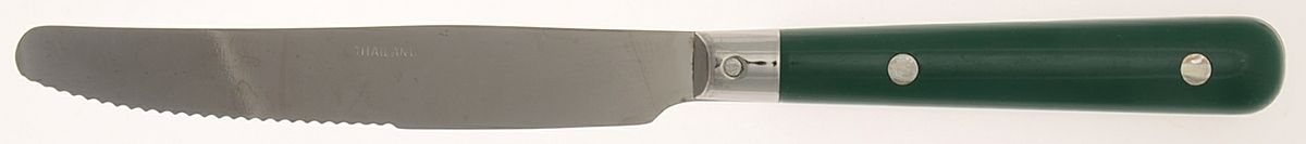 UNF1353 Hunter Green (Stainless) New French Hollow Knife by Unknown Mfg Silver-1