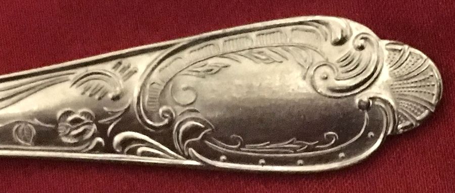 Louis XV (Stainless) Fork by Unknown Mfg Silver-1