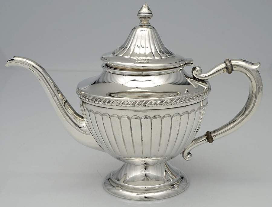 25 (Sterling, Hollowware) Teapot by Unknown Manufacturer-1