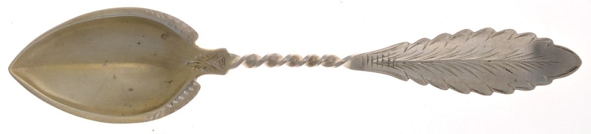 UNF2351 (Sterling) Individual Grapefruit Spoon by Unknown Mfg Silver-1