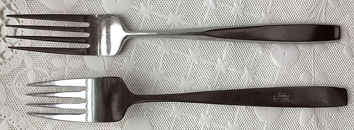 Ron Flite (Stainless) Fork by Unknown Mfg Silver-1