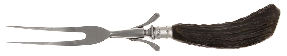 UNV2 (Sterling) Large Stainless-Prong Roast Carving Fork by Universal-1