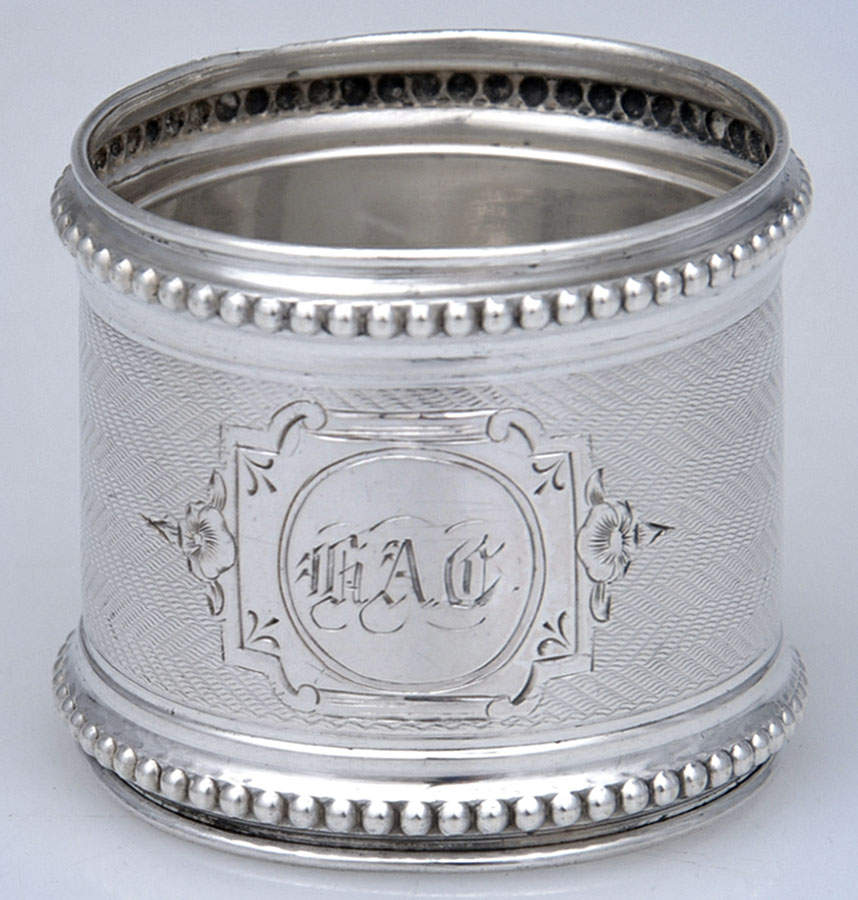 Sterling Napkin Rings Napkin Ring by Unknown Manufacturer-1
