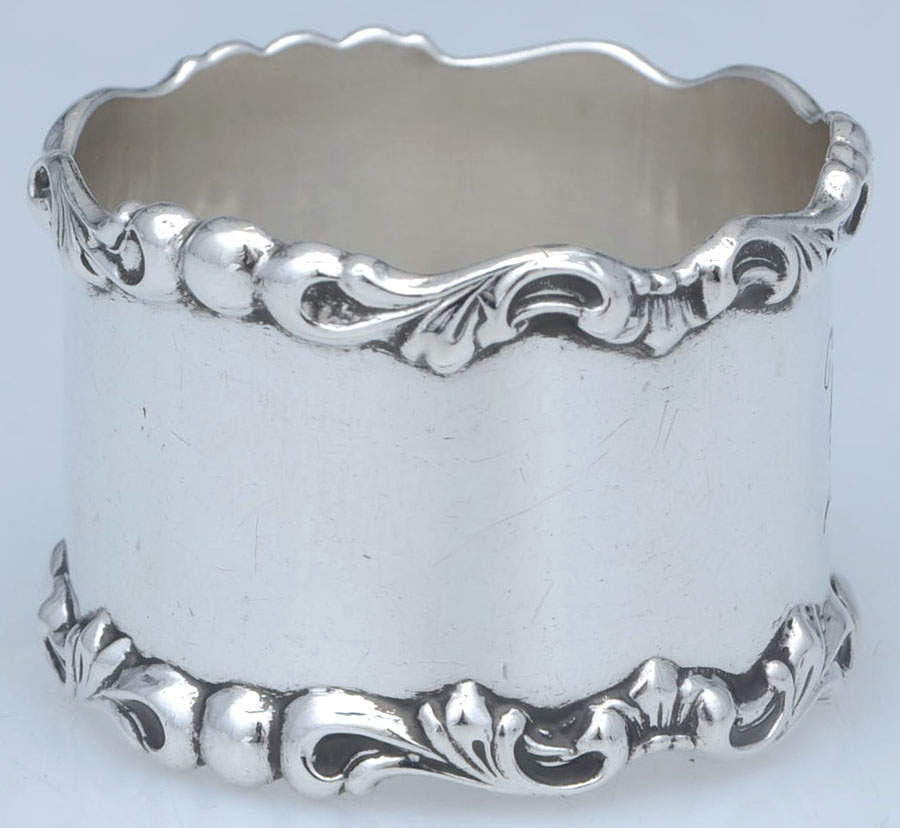 Sterling Napkin Rings Napkin Ring by Unknown Manufacturer-1