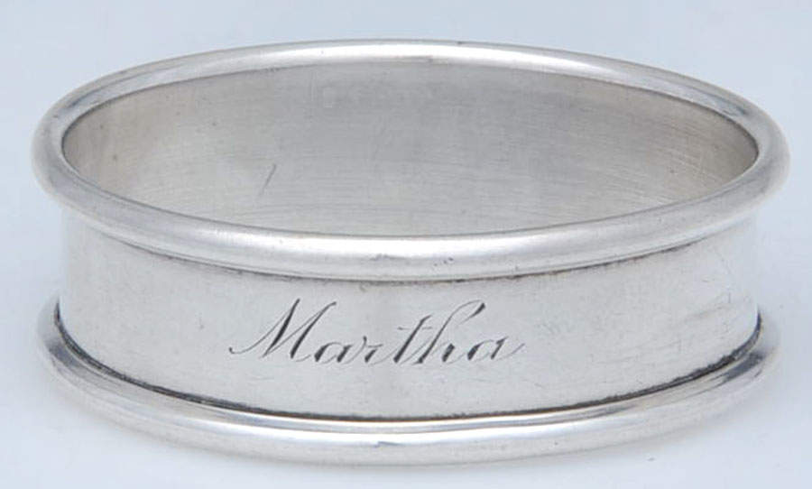 Sterling Napkin Rings Napkin Ring by Unknown Manufacturer-1