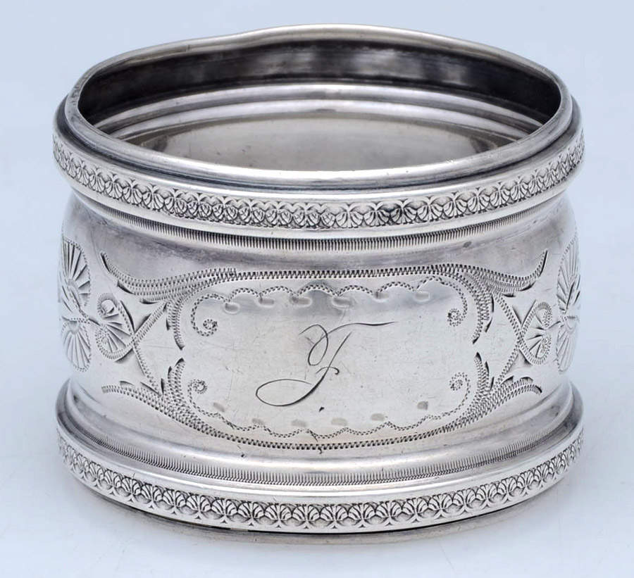 Sterling Napkin Rings Napkin Ring by Unknown Manufacturer-1