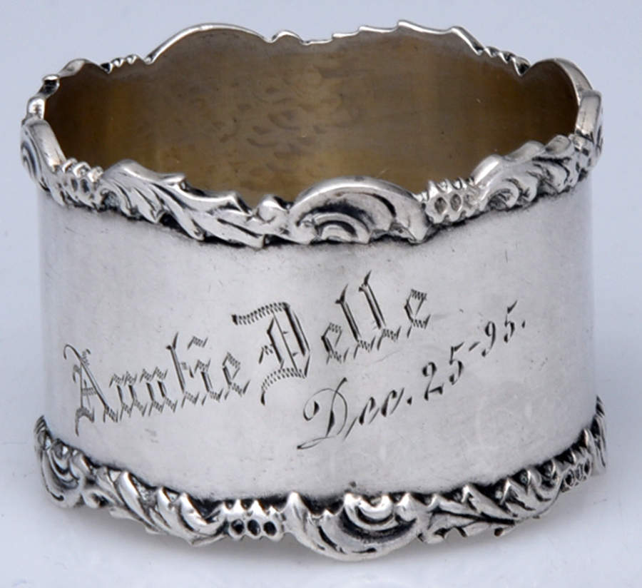 Sterling Napkin Rings Napkin Ring by Unknown Manufacturer-1