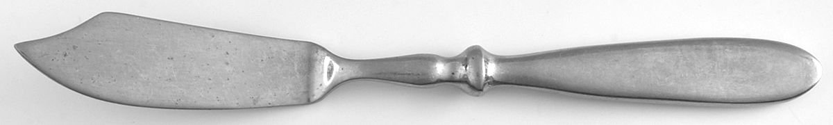 UNF2267 (Stainless) Flat Handle Master Butter Knife by Unknown Mfg Silver-1