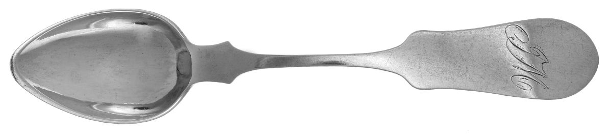 Coin Silver Flatware Teaspoon by Joseph Eubank, Sr-1