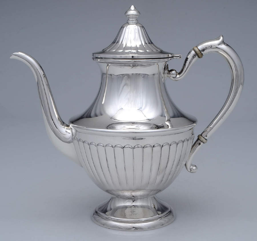 25-1 (Sterling, Hollowware) Coffee Pot by Unknown Manufacturer-1