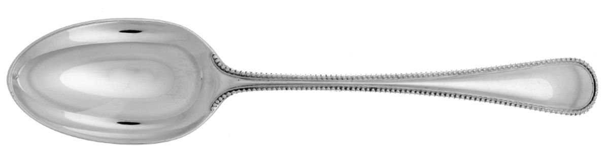 Bead (Sterling) Dessert/Oval Soup Spoon by Unknown Mfg Silver-1