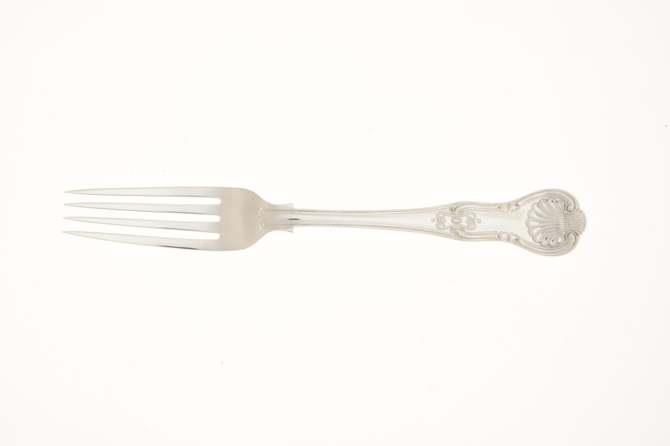 Hourglass (Sterling) Fork by Unknown Mfg Silver-1
