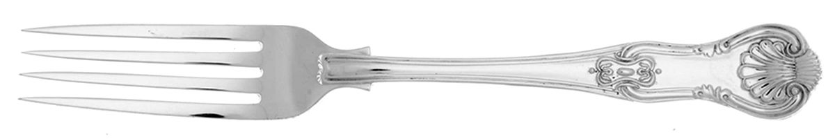 Hourglass (Sterling) Fork by Unknown Mfg Silver-1