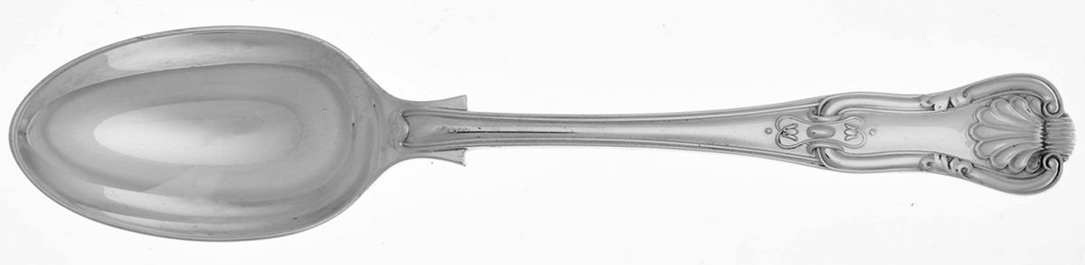 Hourglass (Sterling) Dessert/Oval Soup Spoon by Unknown Mfg Silver-1