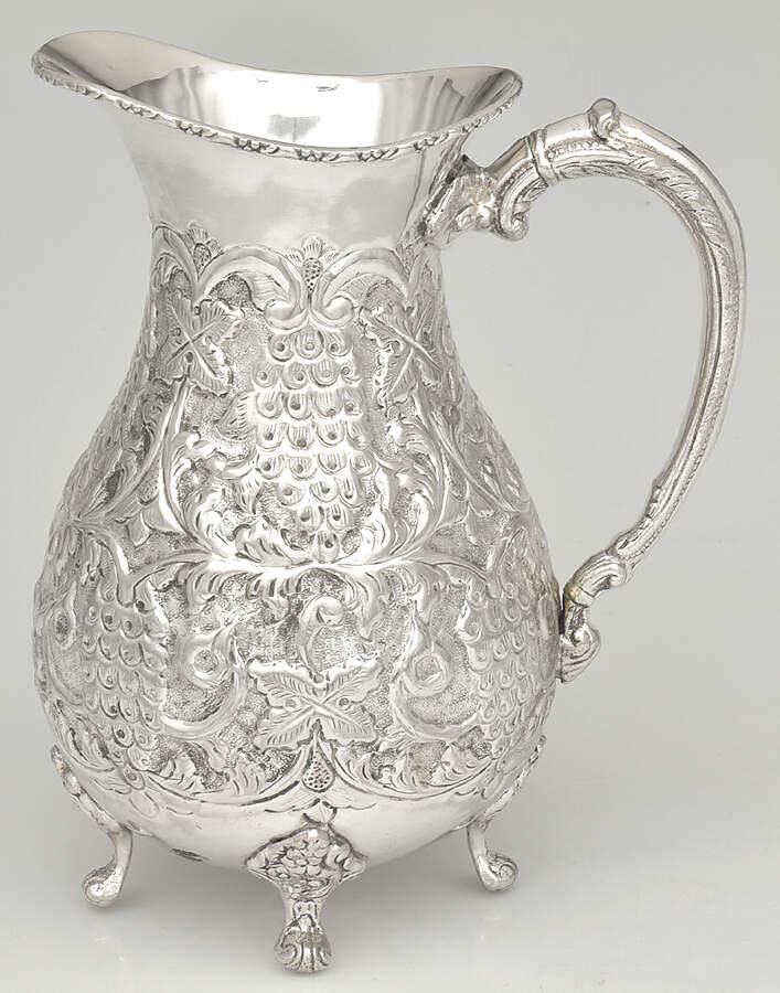 UNH34 (Silverplate, Hollowware) 76 Oz Pitcher by Unknown Manufacturer-1