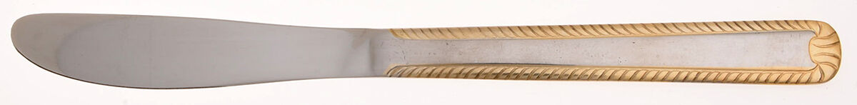 UNF2372 (Stainless) Modern Solid Knife by Unknown Mfg Silver-1