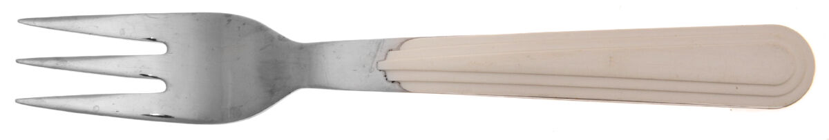 Jazz Cream (Stainless) Individual Salad Fork by Unknown Mfg Silver-1