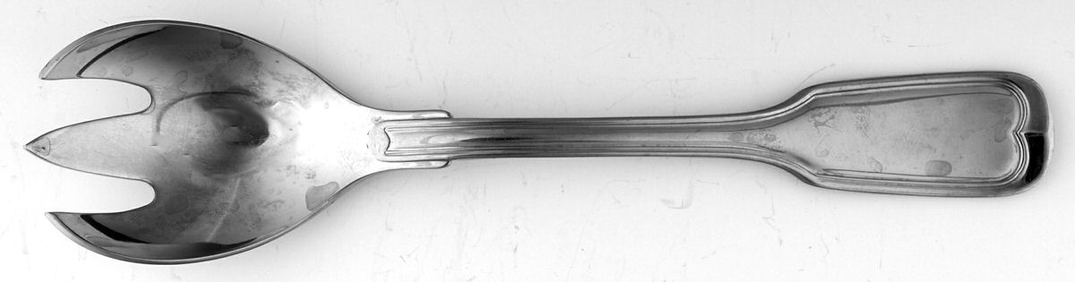Montgelas (Stainless) Medium Solid Salad Serving Fork by Villeroy & Boch-1