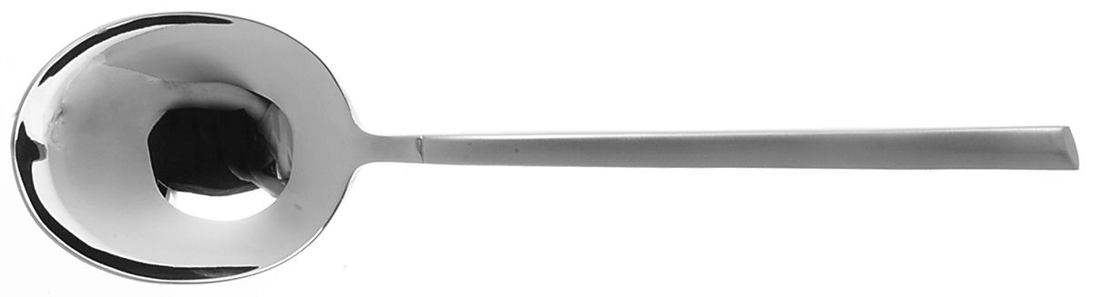 Orlando (Stainless, Frosted) Solid Serving Spoon by Villeroy & Boch-1
