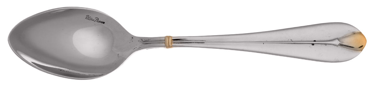 Pearl-Gold (Stainless, Gold Accent) Teaspoon by Villeroy & Boch-1