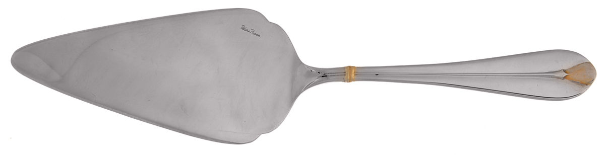 Pearl-Gold (Stainless, Gold Accent) All Stainless Pie Server by Villeroy & Boch-1