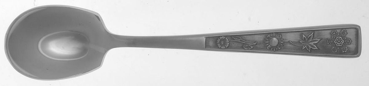 Four Seasons (Stainless) Sugar Spoon by Vibgyor-1