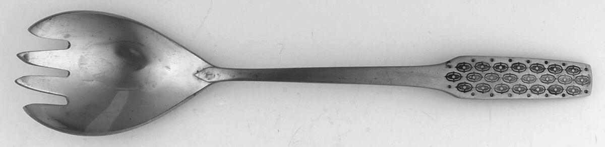 Shape (Stainless) Solid Serving Fork by Viners-1