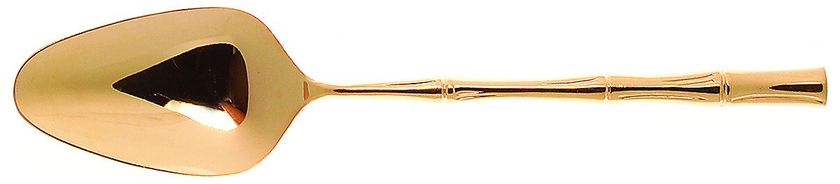 Gold Cane (Gold Electroplate) Tablespoon (Serving Spoon) by Viners of Sheffield-1