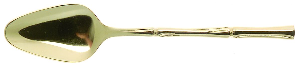 Gold Cane (Gold Electroplate) Demitasse Spoon by Viners of Sheffield-1