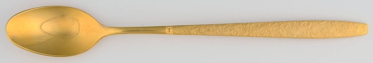 Golden Firense (Gold Electroplate) Iced Tea Spoon by Viners of Sheffield-1
