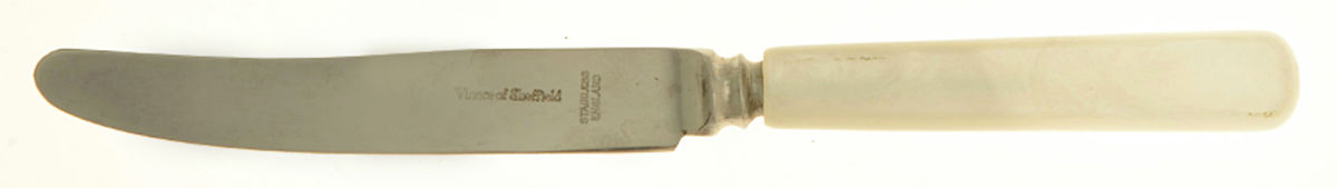 VS7 (Stainless) Modern Hollow Butter Spreader (Stainless) by Viners of Sheffield-1