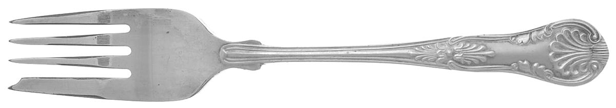 Kings Royal (Silverplate) Individual Salad Fork by Viners of Sheffield-1