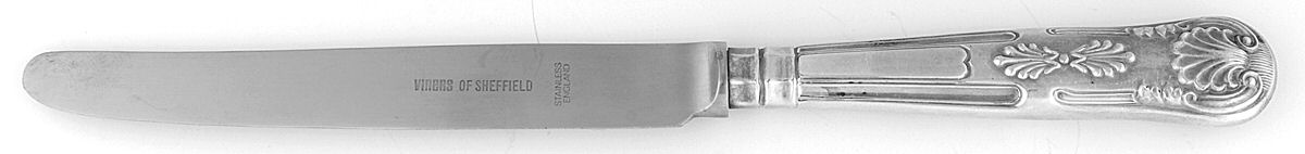 Kings Royal (Silverplate) New French Hollow Knife by Viners of Sheffield-1