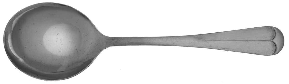 VOL1 (Stainless) Large Round Bowl Soup Spoon (Bouillon) by Vollrath-1